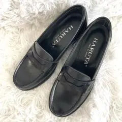 HARUTA ブラックローファー 23.5 3E