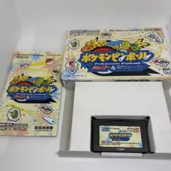 【箱/説明書付き】 ポケモンピンボール ルビー&サファイア 美品