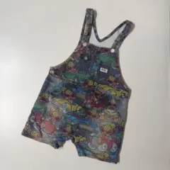 ヒステリックミニ ミニちゃん 車 総柄 サロペットのサムネイル