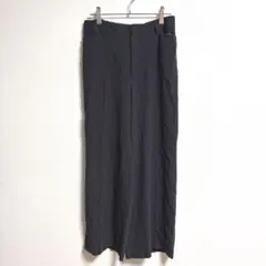 ✨人気・完売✨ ロートレアモン 38 ワイドクロップドパンツ 上品 シンプル 紺