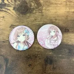 学マス　姫崎莉波　缶バッジ2個セット