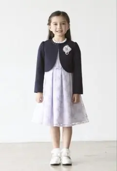 petit main ワンピース＆ジャケットセット　120 卒園式　入学式