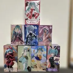 初音ミク　フィギュアまとめ売り　8個セット