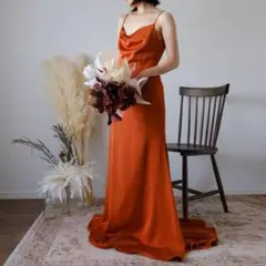 SOLALA カラードレス　バックオープン