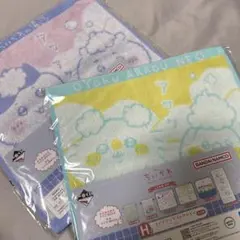 ちいかわ 一番くじ H賞 ファブリックコレクション タオル 2種 - メルカリ