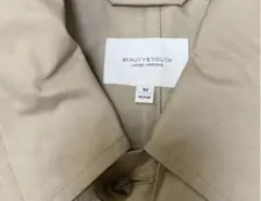 BEAUTY&YOUTH ベージュ トレンチコート M