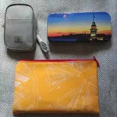 エミレーツ航空　トルコ航空　アメニティ　３種