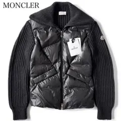 MONCLER ハイブリッド ダウン ニット - メルカリ