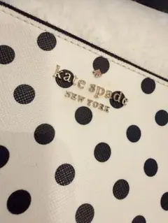 Kate Spade ドット柄 ポーチ リストレットのサムネイル