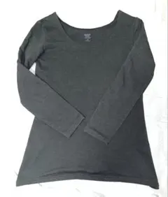 ユニクロ　ヒートテックコットンUネックT極暖モデル