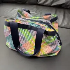 LeSportsac レスポートサック トートバッグ マルチカラー チェック柄