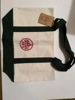 Trader Joe’sクリスマス時期に発売された緑色の大きなトートバッグ