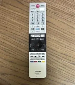고장·부품용 TOSHIBA テレビ用リモコン CT-90467 本体