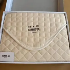 COMME CA Home キルティング敷きパッド クリーム 未使用