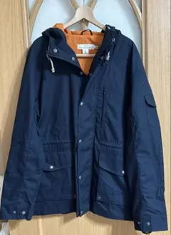 H&M マウンテンパーカー ブルゾン ジャケット 多機能 ネイビー