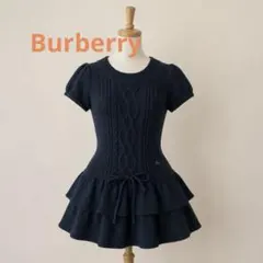 Burberry 半袖ミニワンピース 38 2026年最新】BURBERRY BLUE LABEL レディース 半袖ミニワンピースの