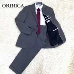 ORIHICAオリヒカ メンズスーツ グレー A6 背抜き ウォッシャブル