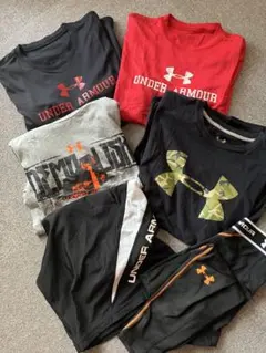 UNDERARMOUR アンダーアーマー　6点　Tシャツ　短パン　レギンス