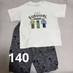 UNIQLO UT Minecraft Tシャツ パンツ　セット140cm