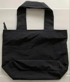 ドゥセー サイドポケットバッグ L (ファスナー付き) ブラック