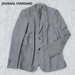 ジャーナルスタンダード　テーラードジャケット　ライトグレー　M　スーツ　オフィス