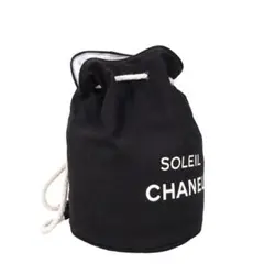 本物 良品■シャネル■ CHANEL ロゴ プール リュック ショルダー 巾着