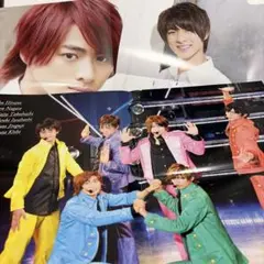 平野紫耀 キンプリ NEWS ピンナップポスター 両面3種セット