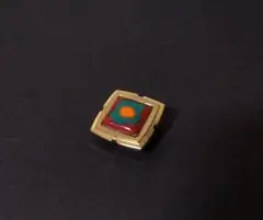 帯留め　陶器　レトロ　ヴィンテージ