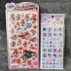 【正規品】うるちゅるポップシール ブロッサム パワーパフガールズ タイルシール