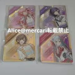 ニーゴ オーロラアクリルブロック プロセカ 感謝祭 絵名 まふゆ 瑞希 奏