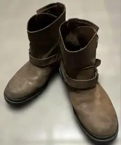 00s grunge sidezip boots レザー ブーツ 値下げ⭕️ - メルカリ