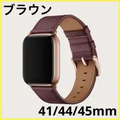 Apple Watch アップルウォッチ ベルトUPレザー ブラウン