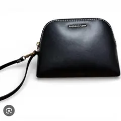 CHARLES&KEITH サークルハンドル　トートバッグ　ポーチ