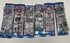 ワンピース　ベースショップ　ブックマーク　マルコ　エース　クロコダイル　クマ　他