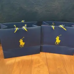 POLO RALPH LAUREN ショッピングバッグ 2個セット