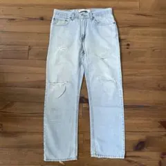 LEVI’S 505 レギュラーフィット ダメージ 古着 ヴィンテージ