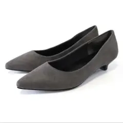 レディース パンプス ローヒール 3cm 箱付き 23