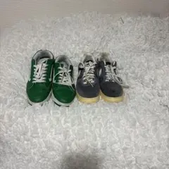 NIKE エアフォース 1 グリーン グレー スニーカーセット