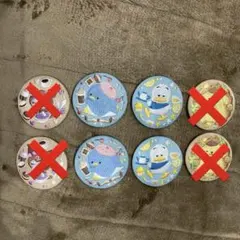 サンリオ　刺繍　缶バッチ