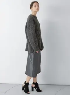 スタニングルアー シャインソロラップスカート 0サイズ グレー