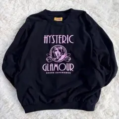 【人気モデル】HYSTERIC GLAMOUR ヒスガール スウェット ブラック