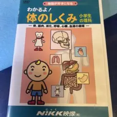 知育DVD】わかるよ！体のしくみ 小学生の理科 ☆NIKK映像 人体図解