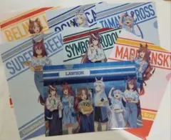 ウマ娘 シンデレラグレイ ローソン クリアファイル 全７種のサムネイル