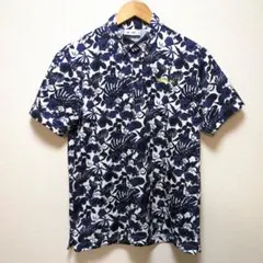 極美品❤️UVカット／吸水速乾／遮熱❤️adabat ゴルフ場柄 半袖ポロシャツ 極美品❤️UVカット／吸水速乾／遮熱❤️adabat ゴルフ場柄 半袖