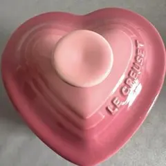 LE CREUSET ハート型 ストーンウェア ピンクのサムネイル