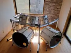 各種スタンド付 CANOPUS ドラムセット アクリル 18BD12TT14FT - メルカリ
