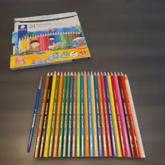 STAEDTLER Noris aquarell 24色セットのサムネイル