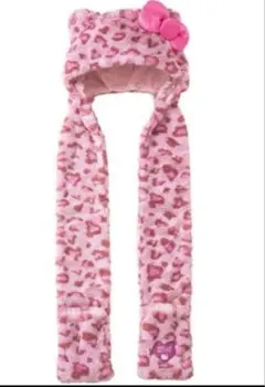 USJ限定 キティちゃん マフラーハット サンリオ