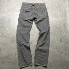 希少 Levi's 202 ヒッコリーデニム ストライプ シンチバック W30