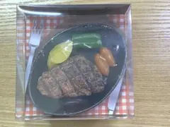 洋食屋カメキッチン ステーキ キャンドル 置物のサムネイル